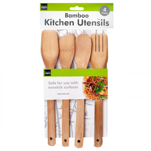 4 Piece Bamboo Tools 4 Piece Bamboo Tools