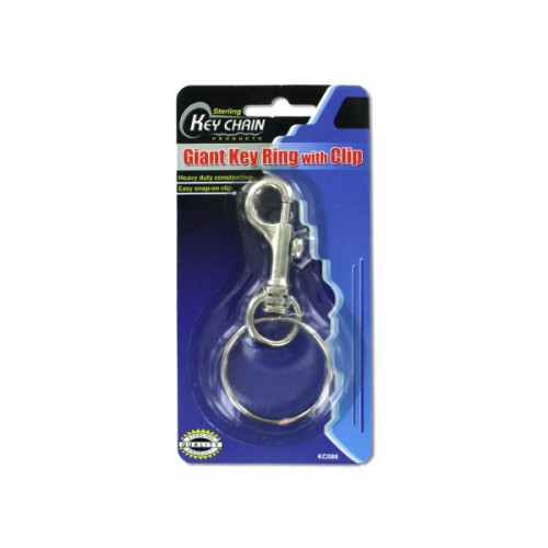 Giant Key Ring with Clip Giant Key Ring with Clip
