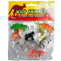 10 Piece Wild Animals