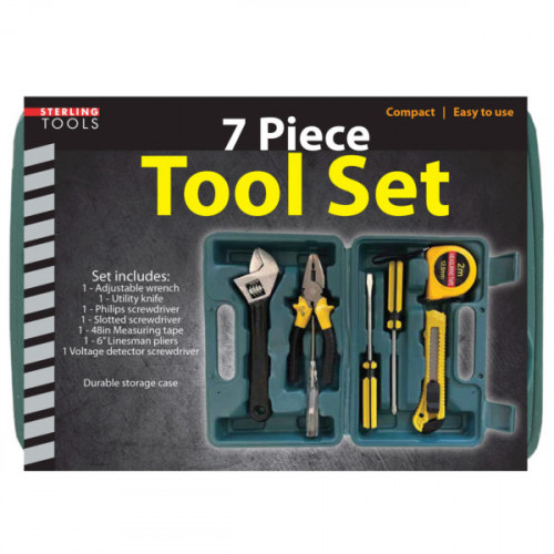7 Piece Tool Set in Box 7 Piece Tool Set in Box
