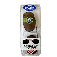 Drivers Edge Clip on Polarized UV Protection Brown Lenses