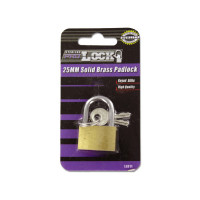 Gold Tone Padlock with Keys