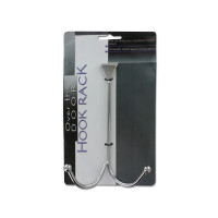 Chrome Over the Door Hook Rack