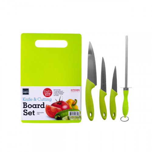 Knife & Cutting Board Set Knife & Cutting Board Set