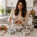 Nesting Metal Food Storage Container Set Nesting Metal Food Storage Container Set