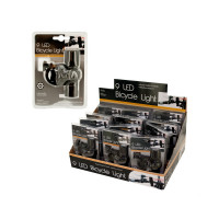 9 LED Bicycle Light Countertop Display