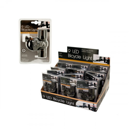 9 LED Bicycle Light Countertop Display 9 LED Bicycle Light Countertop Display