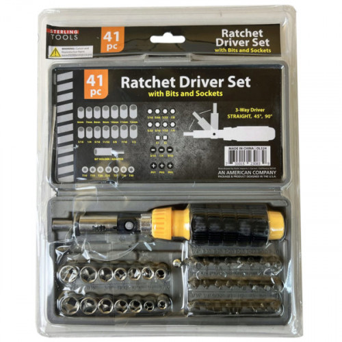 Ratchet Driver Set with Carrying Case Ratchet Driver Set with Carrying Case