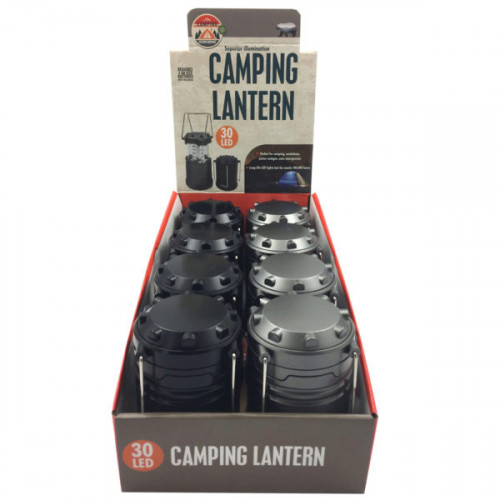 30 LED Camping Lantern Countertop Display 30 LED Camping Lantern Countertop Display
