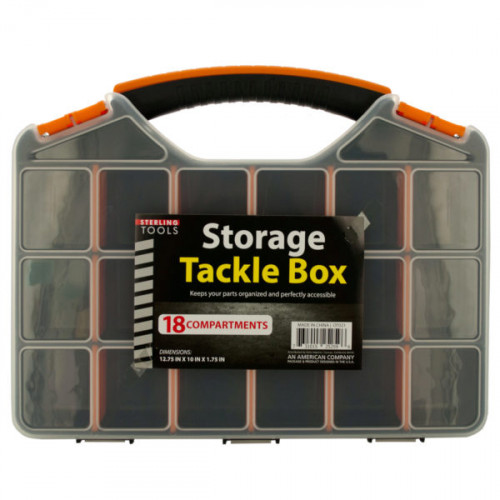 Storage Tackle Box with 18 Compartments Storage Tackle Box with 18 Compartments