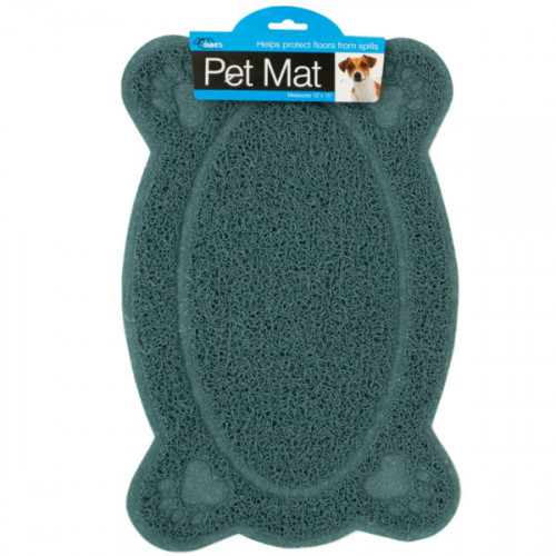 Easy Clean Paw Print Pet Mat Easy Clean Paw Print Pet Mat