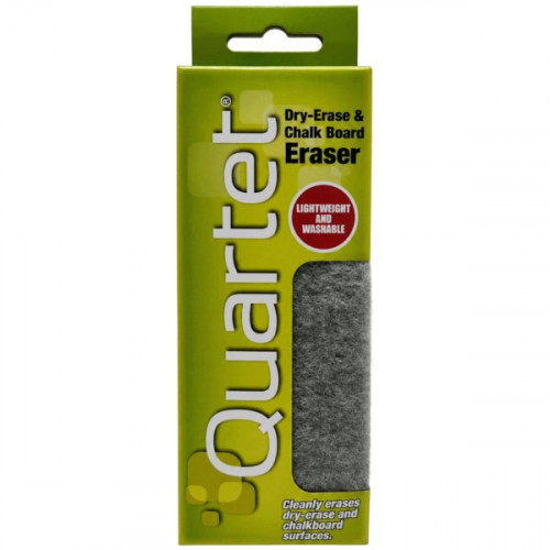 Quartet Dry-Erase & Chalk Board Eraser Quartet Dry-Erase & Chalk Board Eraser