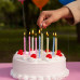 Birthday Candles with Decorative Holders Set Birthday Candles with Decorative Holders Set