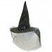 Black Spider Web Witch Hat with Rose and Black Lace Black Spider Web Witch Hat with Rose and Black Lace