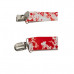 Adjustable Y Back Bloody Print White Suspenders Adjustable Y Back Bloody Print White Suspenders