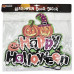 Festive Happy Halloween Core Board Hanging Decor with Jack O' Lanterns and Witch Hat Festive Happy Halloween Core Board Hanging Decor with Jack O' Lanterns and Witch Hat