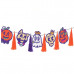 11 Piece Set Halloween Honeycomb Paper Garland Decoration with Festive Ghosts and Pumpkins 11 Piece Set Halloween Honeycomb Paper Garland Decoration with Festive Ghosts and Pumpkins