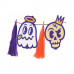 11 Piece Set Halloween Honeycomb Paper Garland Decoration with Festive Ghosts and Pumpkins 11 Piece Set Halloween Honeycomb Paper Garland Decoration with Festive Ghosts and Pumpkins