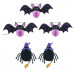 5 Piece Wall Stick On Halloween Honeycomb Paper Bat and Spider Decorations Set 5 Piece Wall Stick On Halloween Honeycomb Paper Bat and Spider Decorations Set
