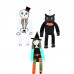 3 Piece Skeleton, Cat, Witch Set with Dangling Arms and Legs Hanging Honeycomb Paper Decorations 3 Piece Skeleton, Cat, Witch Set with Dangling Arms and Legs Hanging Honeycomb Paper Decorations