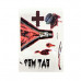 7 Piece Zipper, Screw and other Wound Temporary Face Tattoos 7 Piece Zipper, Screw and other Wound Temporary Face Tattoos