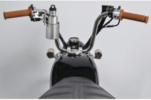 Quench Your Thirst on the Go with the Diamond Plate Stainless Steel Motorcycle Cup Holder