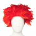 Bright Red Insane Clown Wild Hair Wig Bright Red Insane Clown Wild Hair Wig