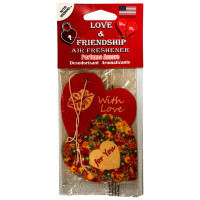 Hearts with Love Air Freshener in Perfume Amore Scent
