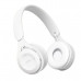 White Wireless Over-Ear Headphone Set White Wireless Over-Ear Headphone Set