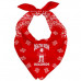 Fresh Pawz Death Row Red Cooling Bandana in Size Small Fresh Pawz Death Row Red Cooling Bandana in Size Small