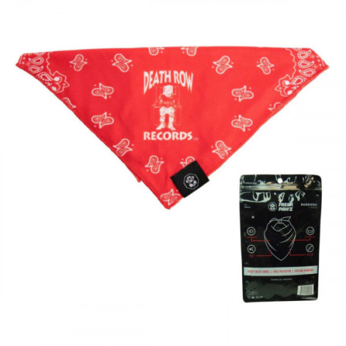 Fresh Pawz Death Row Red Cooling Bandana in Size Small Fresh Pawz Death Row Red Cooling Bandana in Size Small