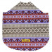 Small Aztec Purple Dog Poncho Small Aztec Purple Dog Poncho