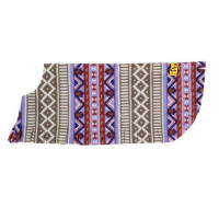 Small Aztec Purple Dog Poncho