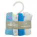 Gerber Childrenswear Love Your Onesies Branded 4 Pack Baby Washcloths in Blue Gerber Childrenswear Love Your Onesies Branded 4 Pack Baby Washcloths in Blue