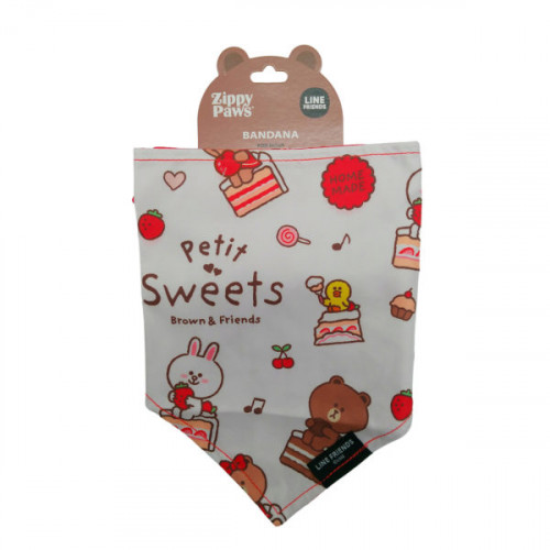 Zippy Paws Pet Bandana in Petit Sweets Design Zippy Paws Pet Bandana in Petit Sweets Design