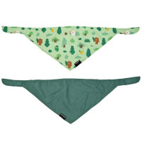 Zippy Paws Pet Bandana in Brown's Forest Adventure Design