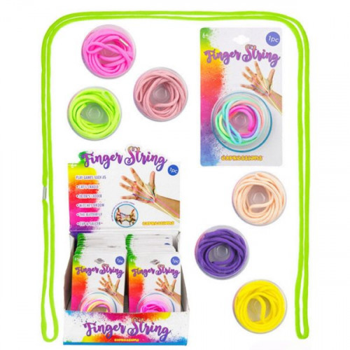 Finger Strings Toy in Countertop Display Finger Strings Toy in Countertop Display