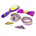 Disney Wish 16 Piece Box Set with Hair Brush Bow PVC Snaps and Elastics Disney Wish 16 Piece Box Set with Hair Brush Bow PVC Snaps and Elastics