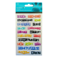 Music Generes Bubble Stickers