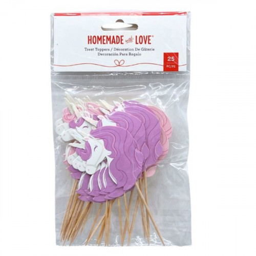 American Crafts 25 Count Unicorn Party Picks American Crafts 25 Count Unicorn Party Picks