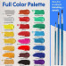 Crafts 4 All 24 Acrylic Paint Set with 3 Bonus Brushes Crafts 4 All 24 Acrylic Paint Set with 3 Bonus Brushes
