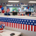 20 Foot USA Patriotic Party Tape 20 Foot USA Patriotic Party Tape