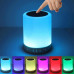 Play Nice Multi-Color Touch Lamp Blueotooth Speaker in White Play Nice Multi-Color Touch Lamp Blueotooth Speaker in White