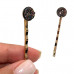 DCNL French Couture 2 Count Bobby Pins with Gem Embellishments DCNL French Couture 2 Count Bobby Pins with Gem Embellishments