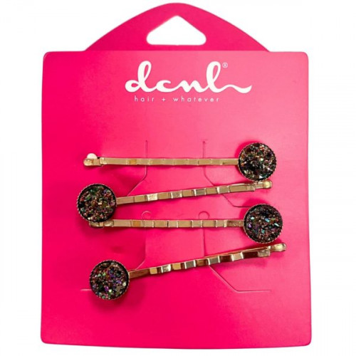DCNL French Couture 2 Count Bobby Pins with Gem Embellishments DCNL French Couture 2 Count Bobby Pins with Gem Embellishments