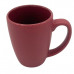 12oz Matte Maroon Challenge Ceramic Mug