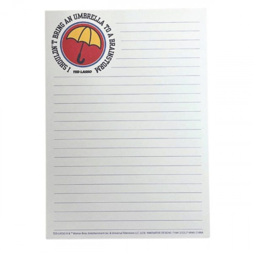 Ted Lasso Notepad Ted Lasso Notepad