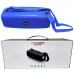 Zoom Wireless Bluetooth Portable Speaker with Carrying Strap in Blue Zoom Wireless Bluetooth Portable Speaker with Carrying Strap in Blue
