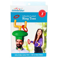 Way to Celebrate Inflatable Football Ring Toss Game