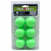 Pong Party Blacklight Pong Balls 6 Pack with Pot Leaf Design Pong Party Blacklight Pong Balls 6 Pack with Pot Leaf Design